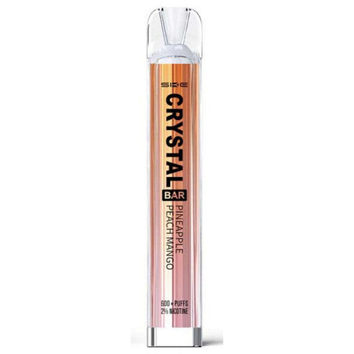 SKE Crystal Bar Disposable Kit 600 Puffs SKE Pineapple Peach Mango 