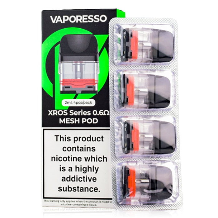 Xros Replacement Pods By Vaporesso 4 Pack Vaporesso 