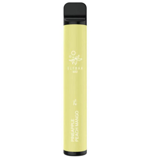 Elf Bar Disposable Pod Device 600 Puffs 2% Elf Bar 20mg Pineapple Peach Mango 