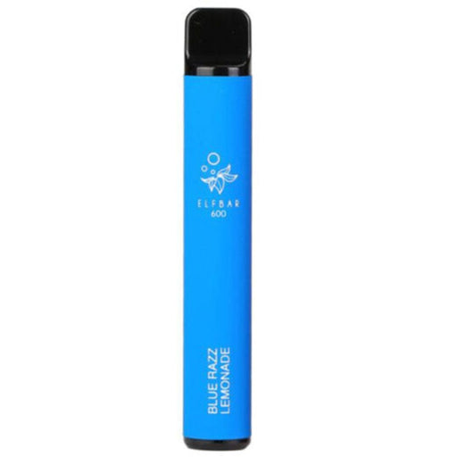 Elf Bar Disposable Pod Device 600 Puffs 2% Elf Bar 20mg Blue Razz Lemonade 