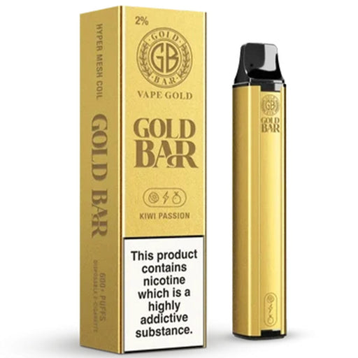 Gold Bar Disposable Vape Vape Gold Kiwi Passion 20mg 