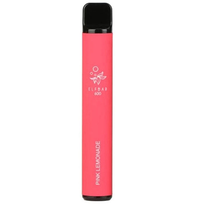 Elf Bar Disposable Pod Device 600 Puffs 2%  Elf Bar 20mg Pink Lemonade 