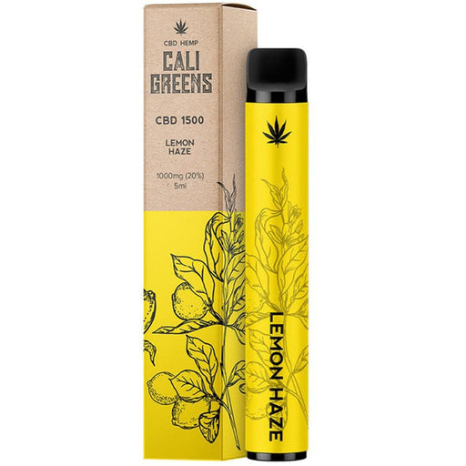 Cali Green 1000mg CBD Disposable Vape Cali Greens Lemon Haze 